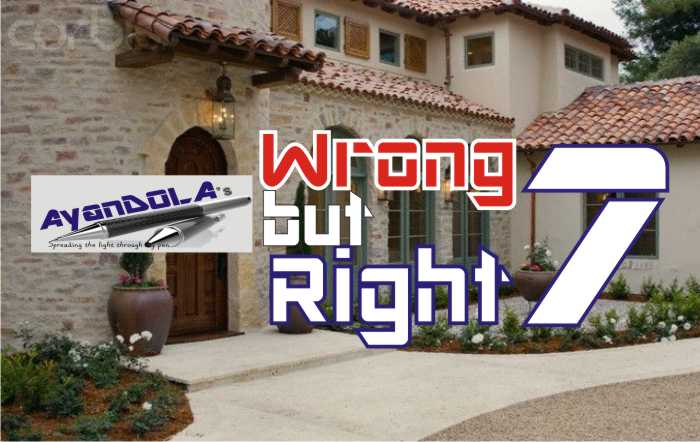 wrong but right