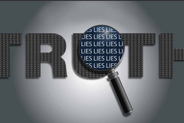an image depicting truth and lies