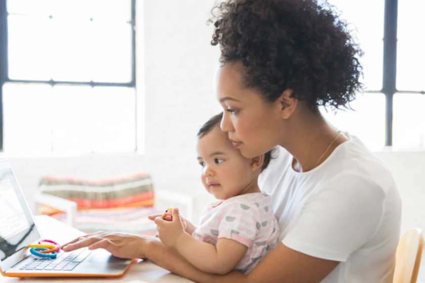 work for moms at home